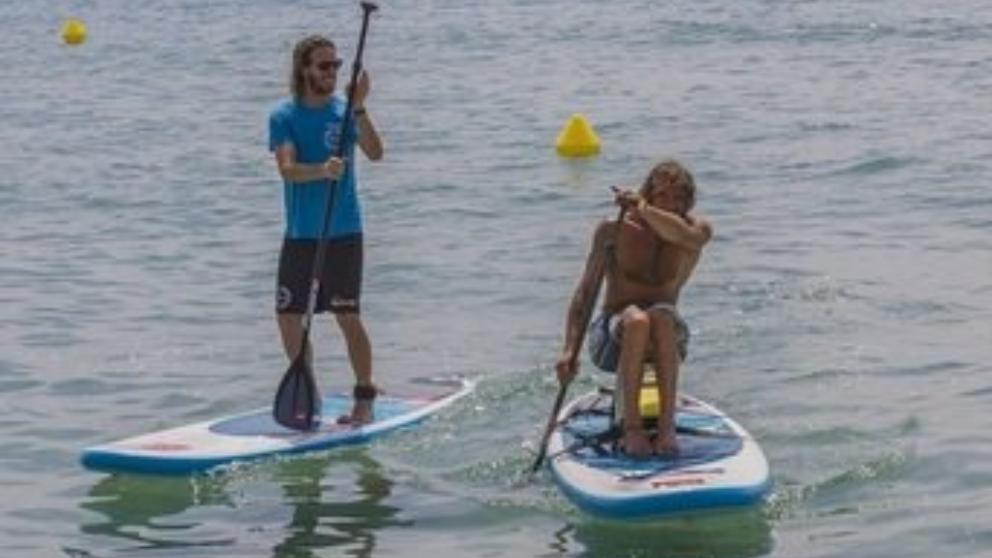 Cabrera de Mar hace realidad el sueño de un atleta parapléjico Cabrera de Mar hace realidad el sueño de un atleta parapléjico