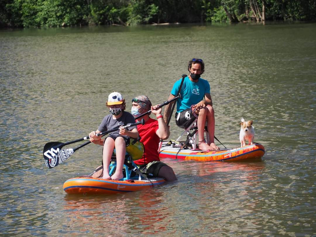 El Pisuegra sin barreras — Valladolid — Paddle Surf Adaptado — Sillas Acuáticas | Fundación Alvin Bayona