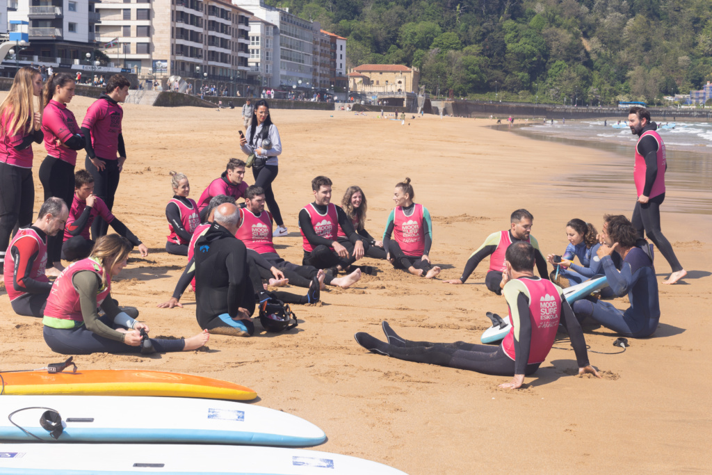 Éxito del ParaSurfing Camp — Zarautz Mayo 2022